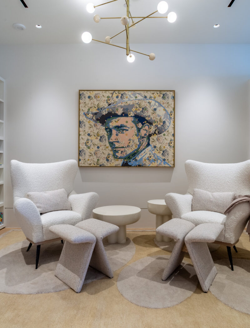 HOBI-Her Office with Custom Bookshelves for Children_s Book Collection