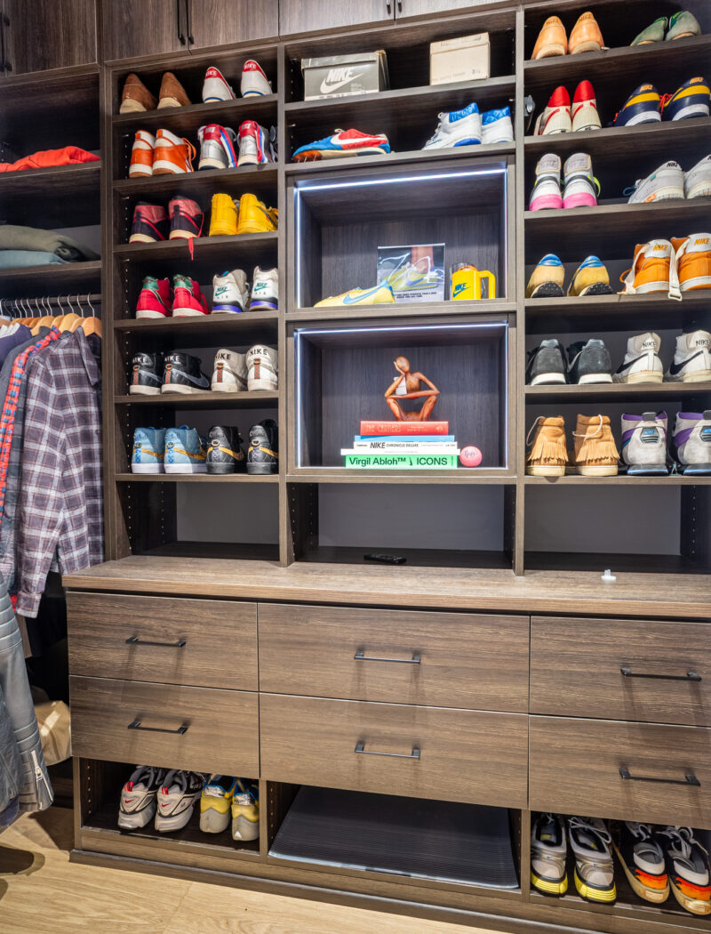 HOBI-Son_s Custom Closet featuring Vintage Shoe Collection